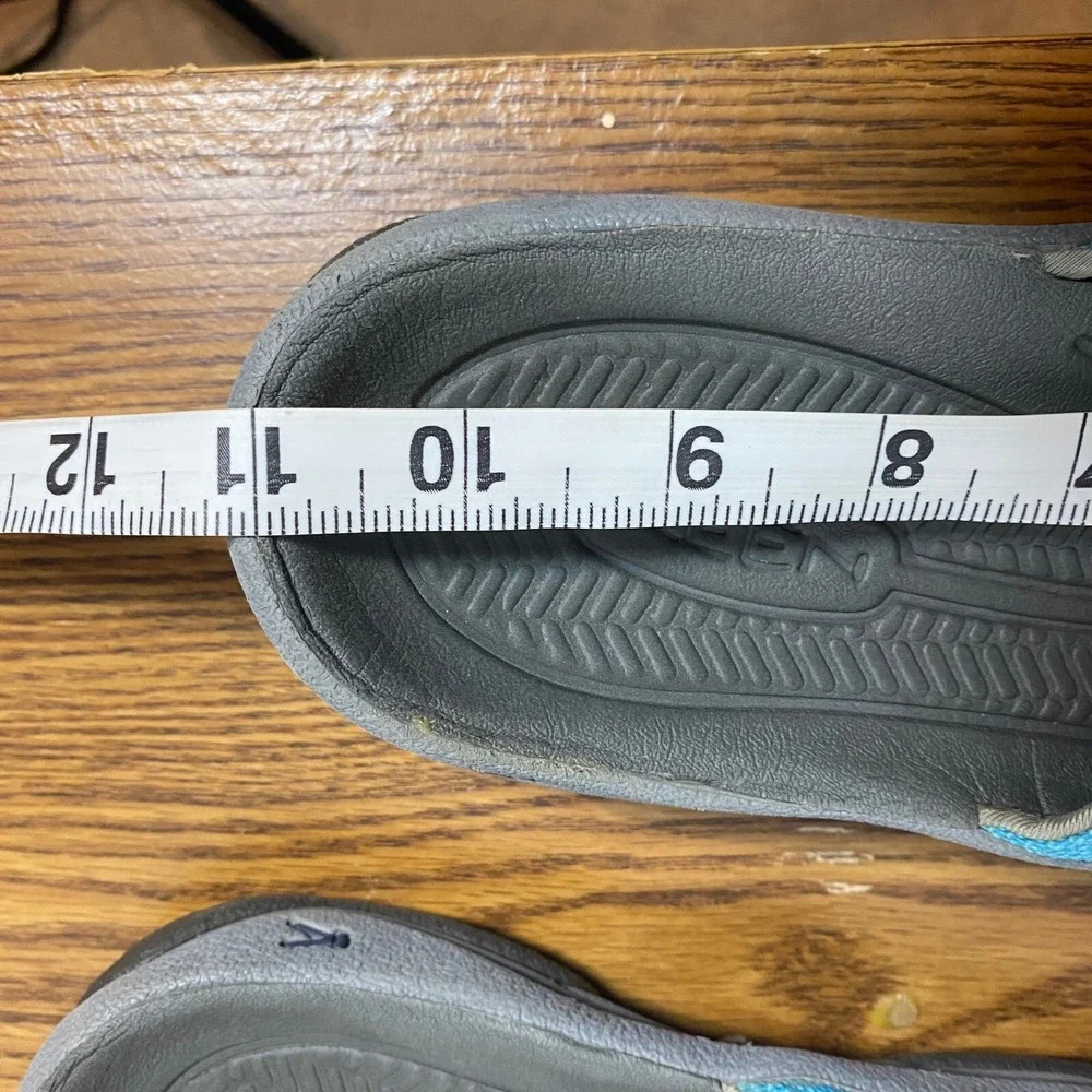 Keen‎ Sandals Mens Flip Flops Thong Comfort Beach Casual Gray Blue No Size Tag